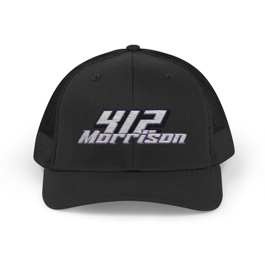 Morrison #412 Night Grid Trucker Cap