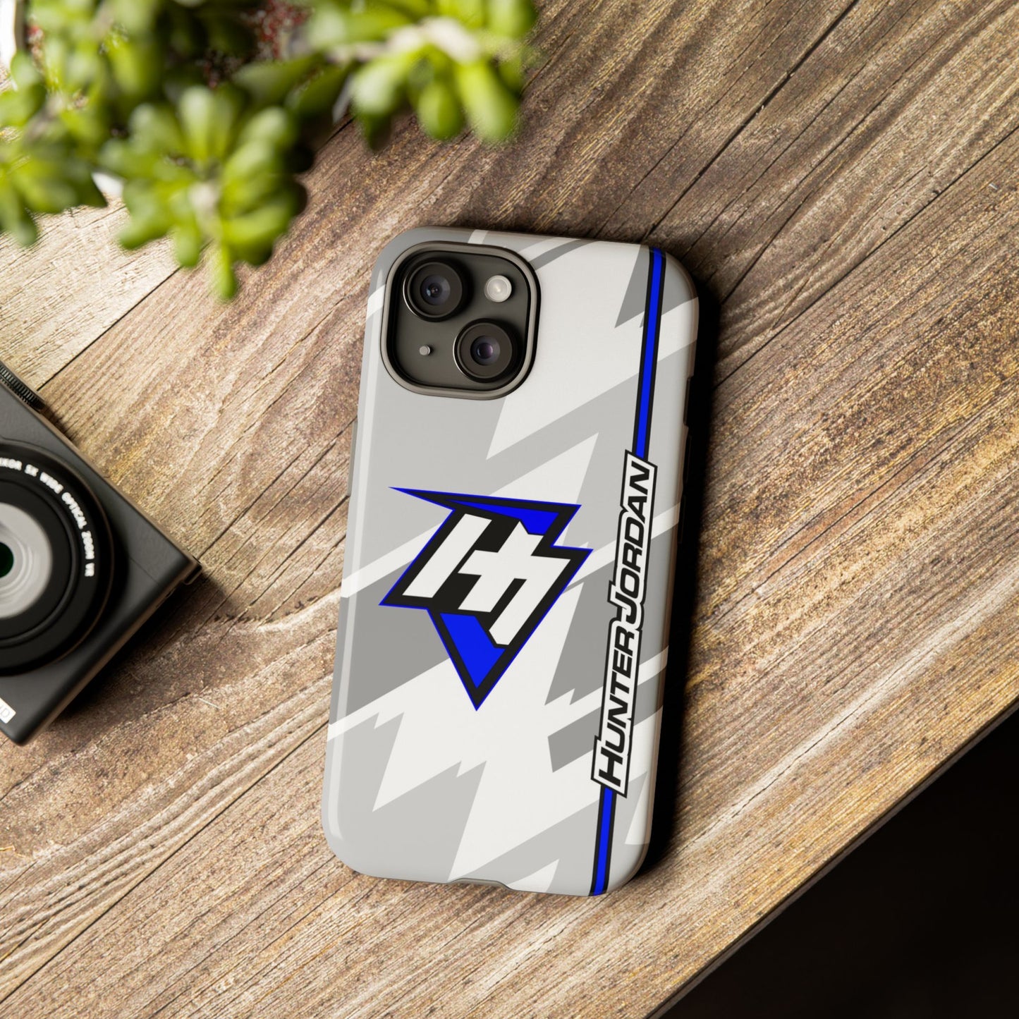 Hunter Jordan #81 Thunder Grip Case – White Edition