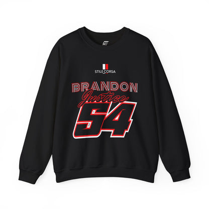 Brandon Justice #54 Midnight Apex Crewneck