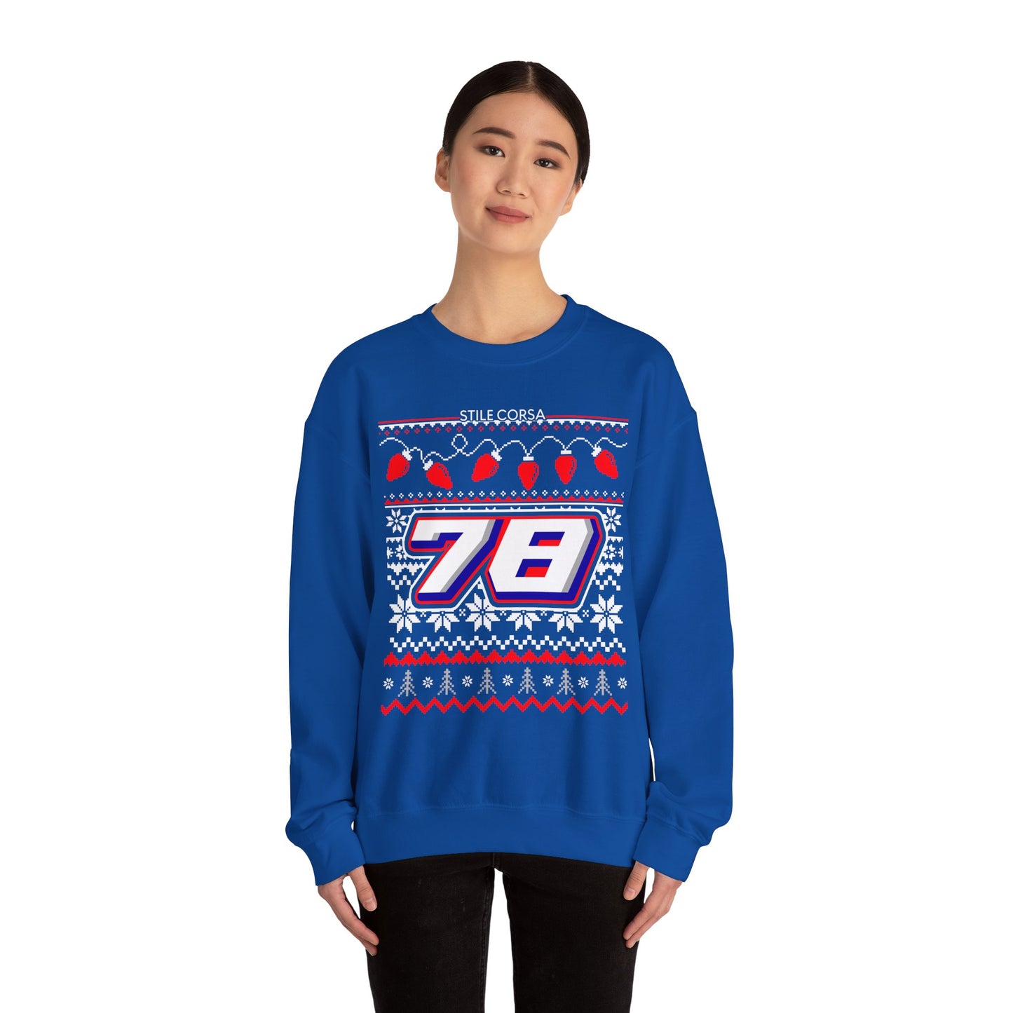 Schomer #78 Polar Rush Crewneck