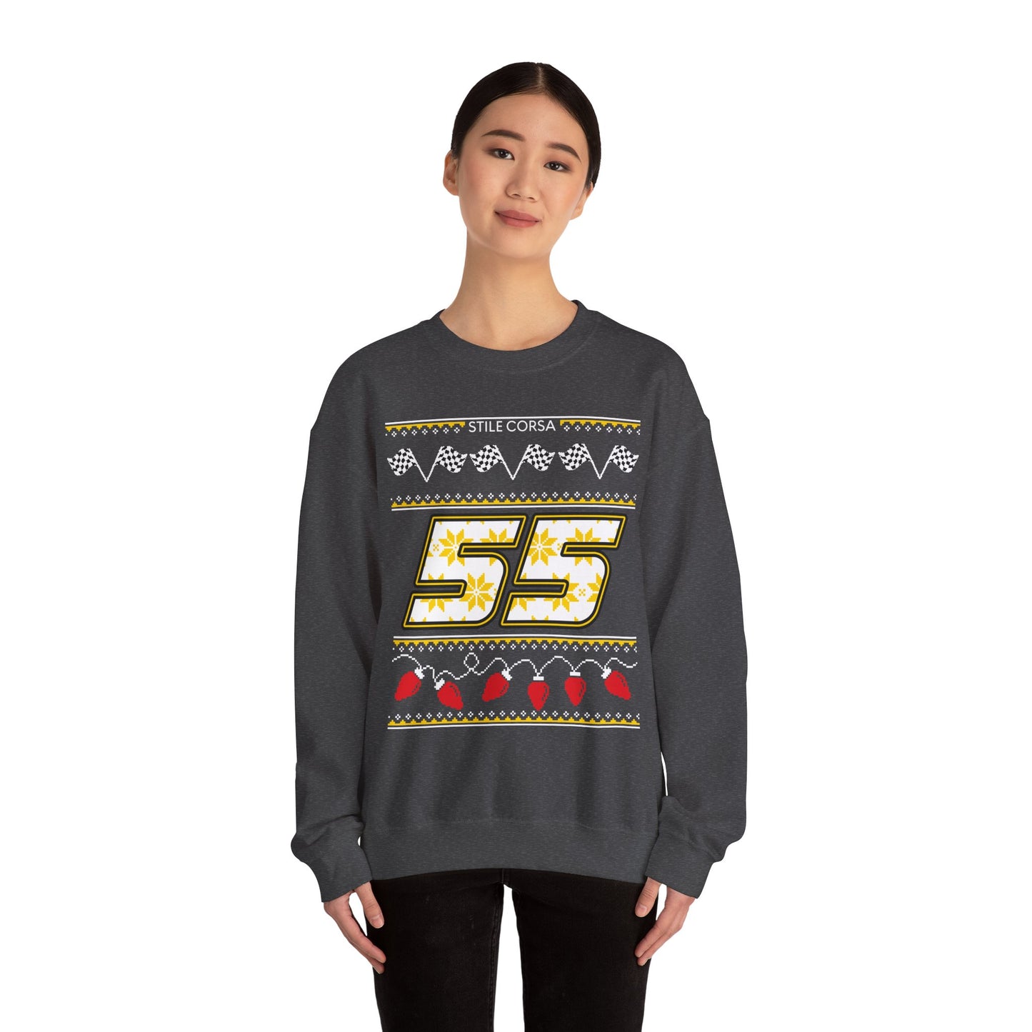 Carson #55 Trackside Winter Crewneck