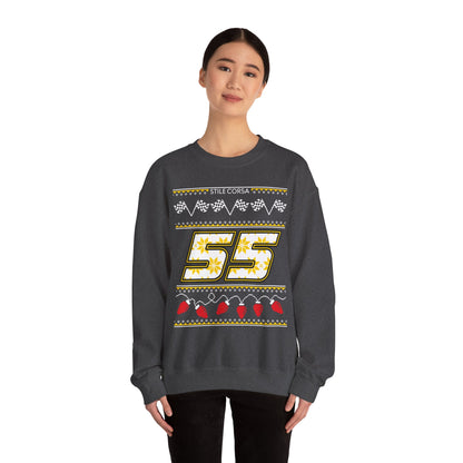 Carson #55 Trackside Winter Crewneck
