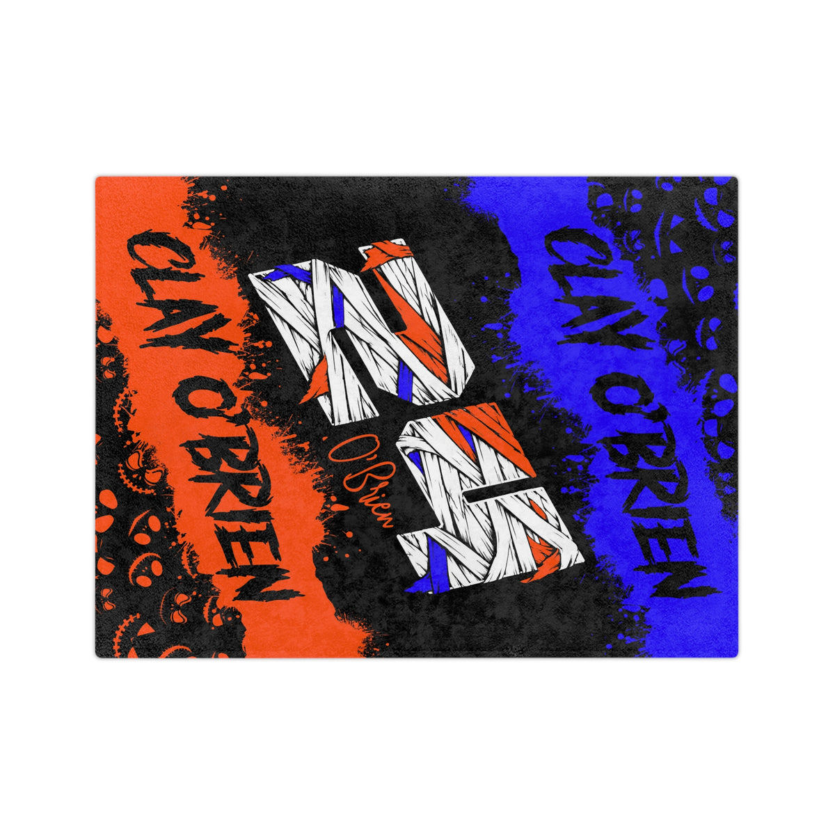 Clay O'Brien #24 - Trackside Haunt Blanket