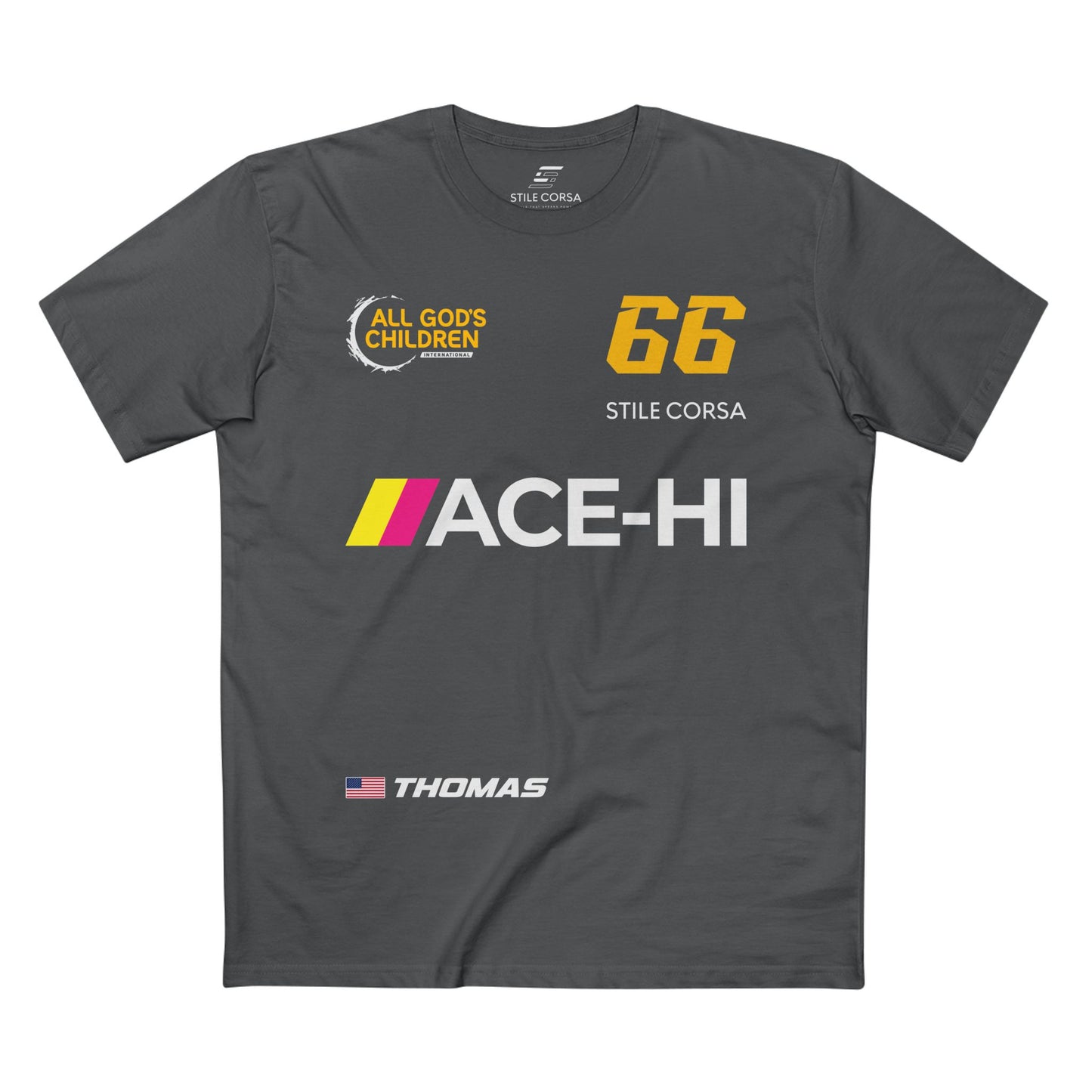 ACE-HI #66 Raceday Tee – Men’s Fit