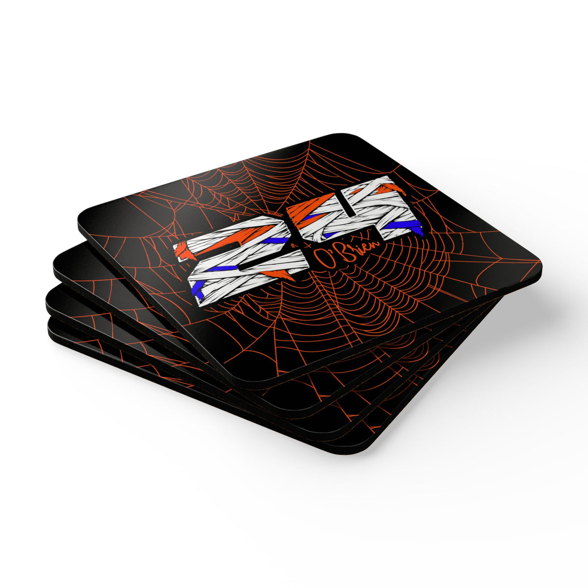 O`Brien #24 - Haunted Grid Coaster Set