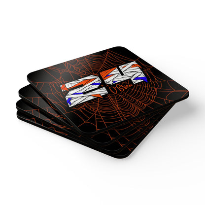 O`Brien #24 - Haunted Grid Coaster Set