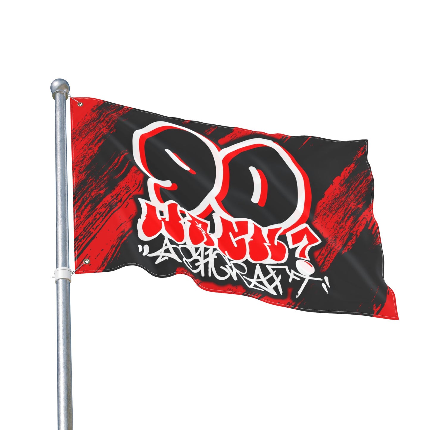 Ashcraft #90 Gridwave Flag