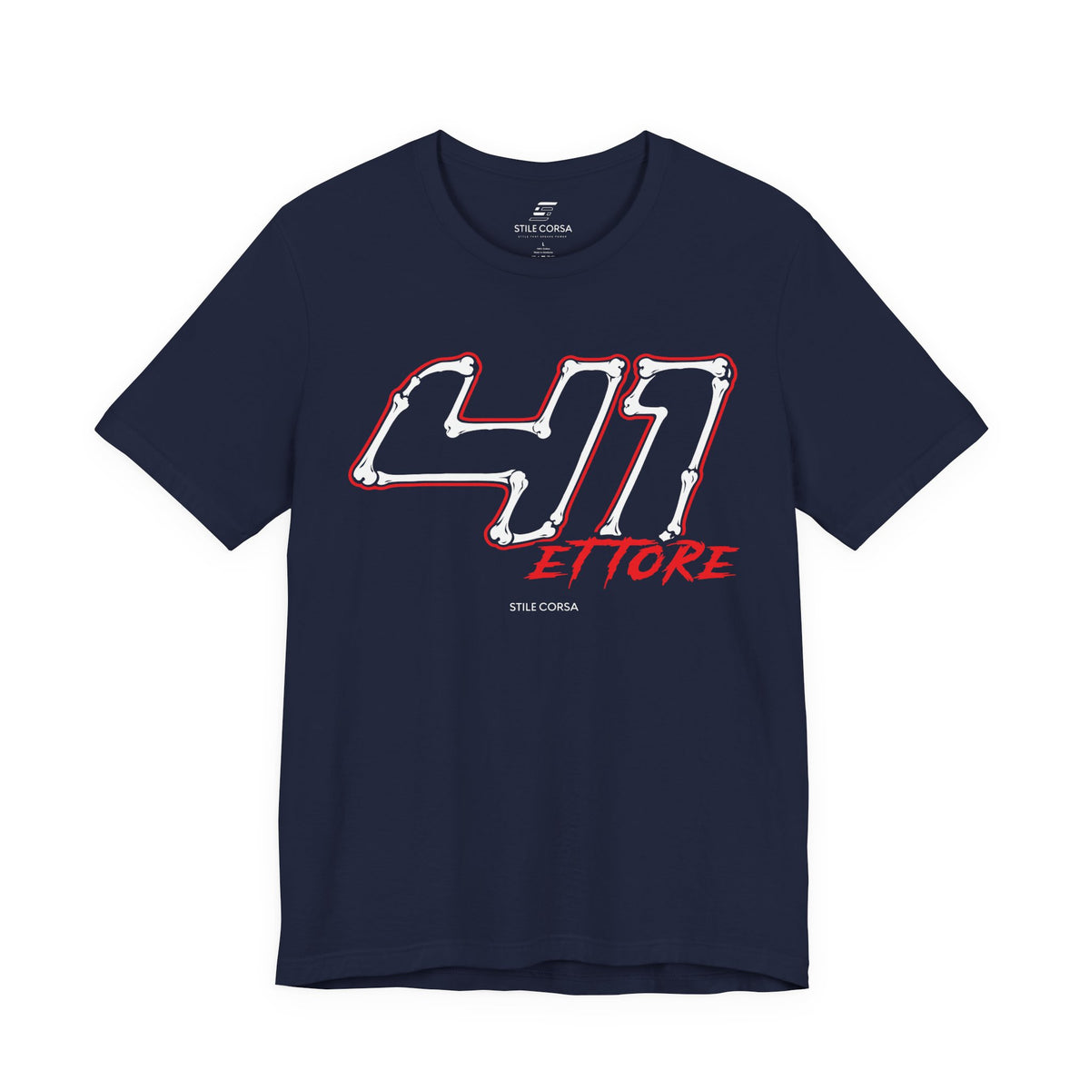 Ettore #41 — Haunted Grid Signature Tee