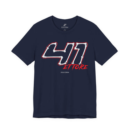 Ettore #41 — Haunted Grid Signature Tee