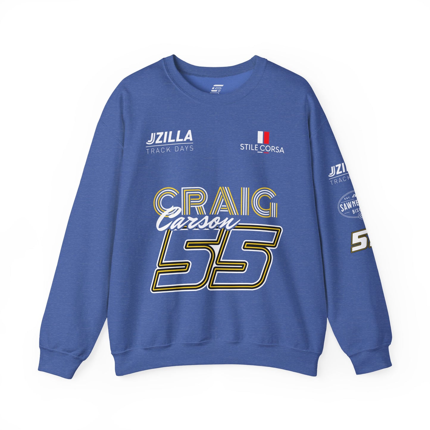 Carson Craig #55 Track Day Crewneck