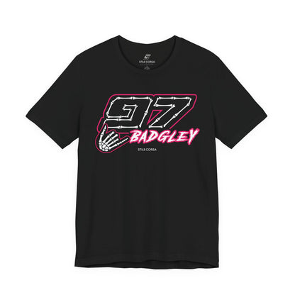K. Badgley #97 — Haunted Grid Signature Tee