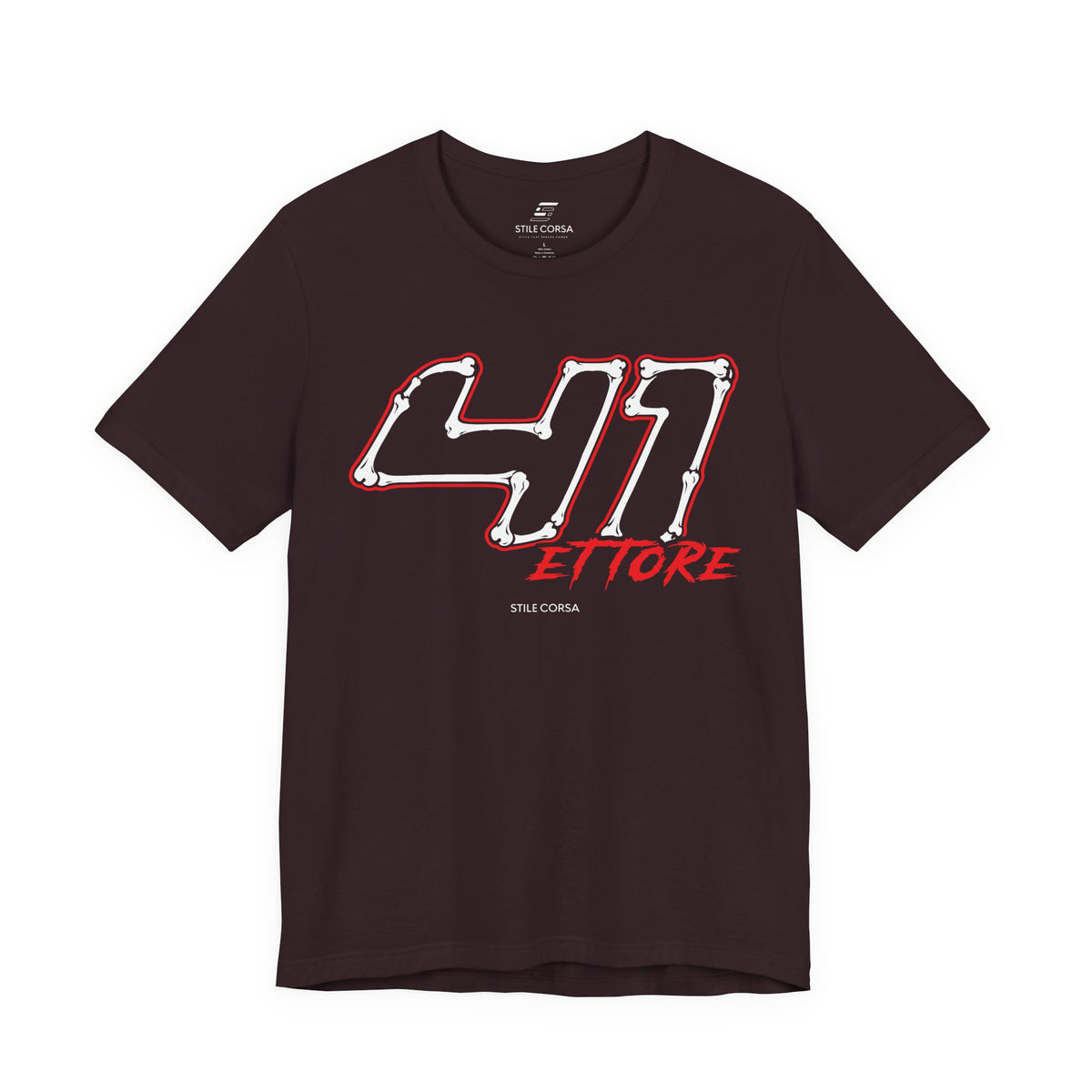 Ettore #41 — Haunted Grid Signature Tee