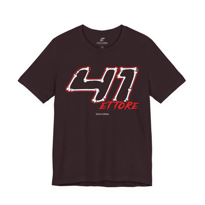 Ettore #41 — Haunted Grid Signature Tee