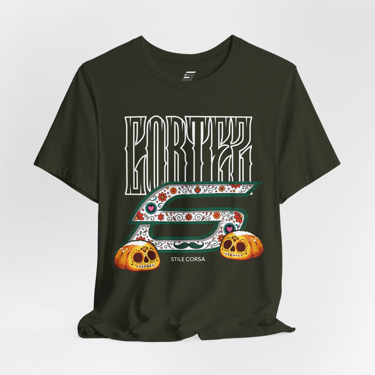 Cortez #6 — Haunted Grid Signature Tee