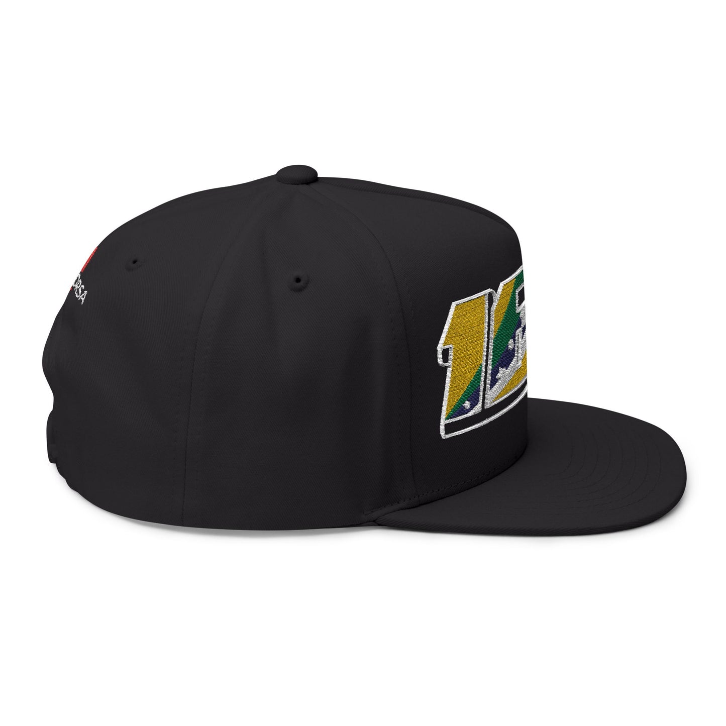 Jeanmenne #163 Auriverde Snapback Cap (Green Undervisor)