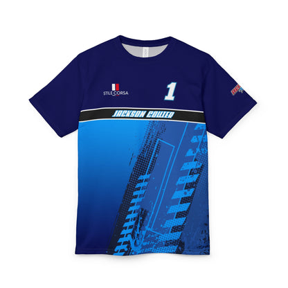 Jackson Collier #1 Slipstream Deep Blue Performance Tee