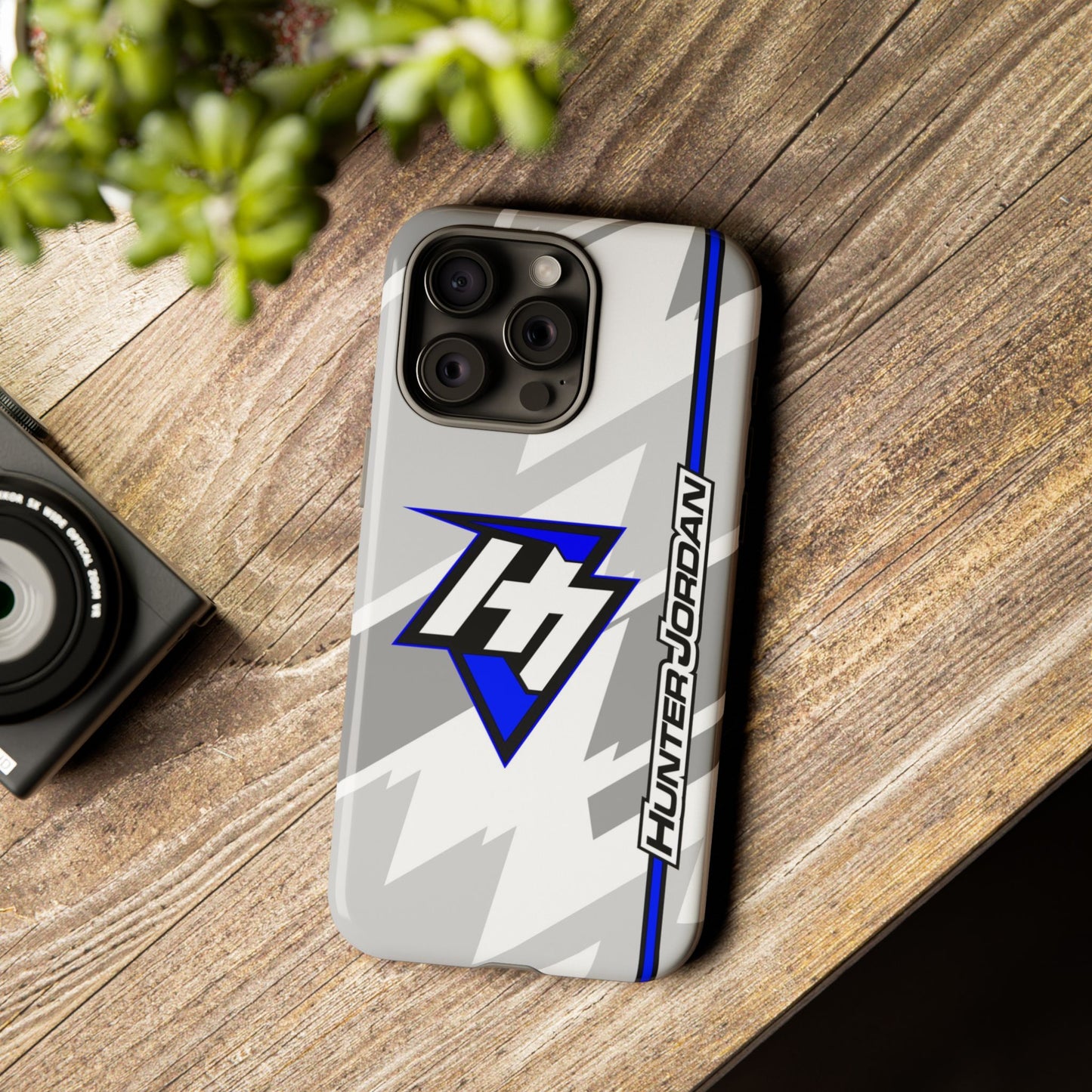 Hunter Jordan #81 Thunder Grip Case – White Edition
