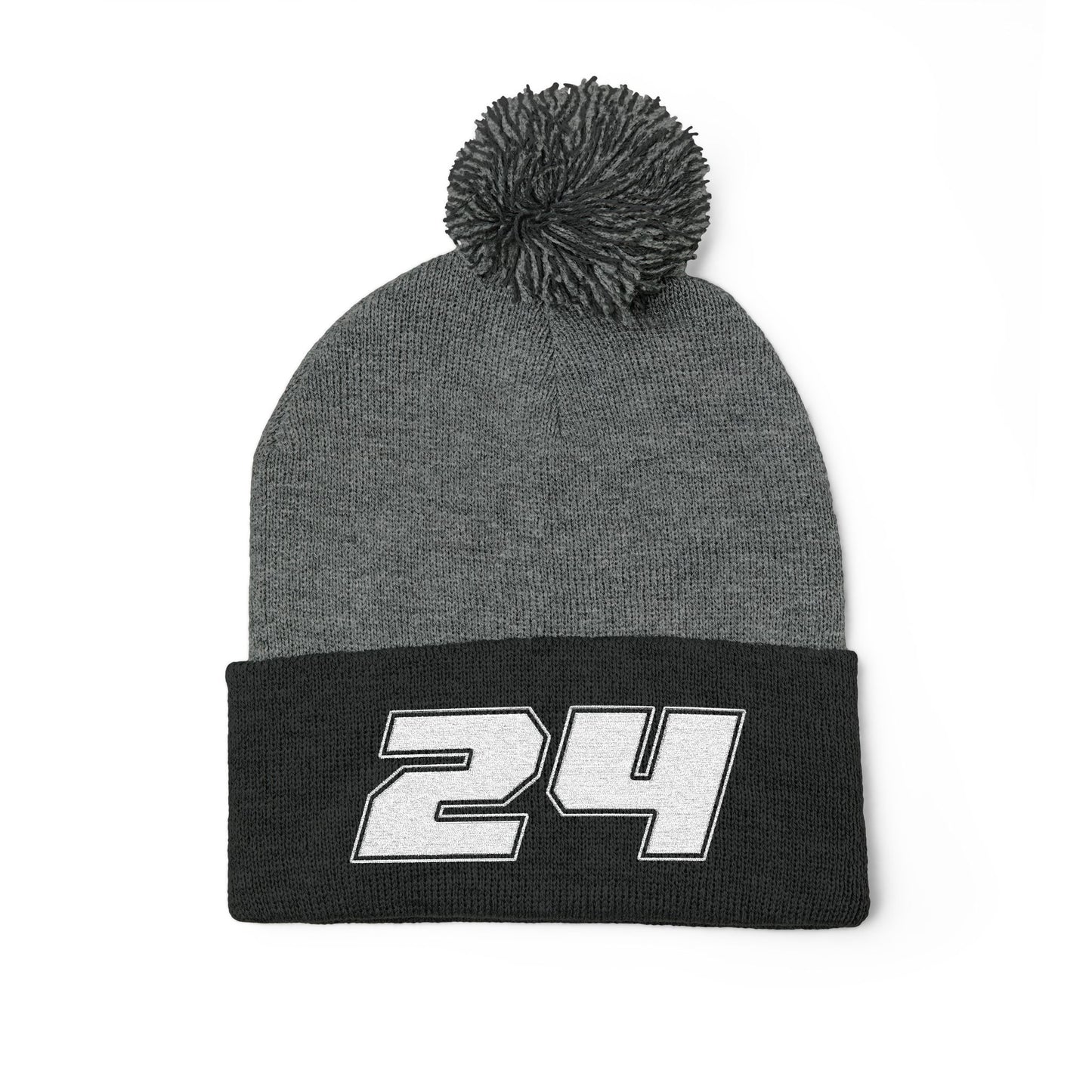 Clay O’Brien #24 Pom Beanie