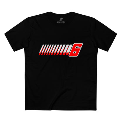 Black Corsa Tee – Custom Number Edition