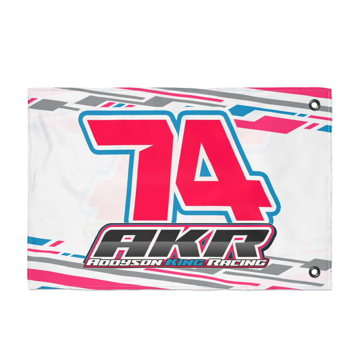 Addyson King #74 Gridwave Flag