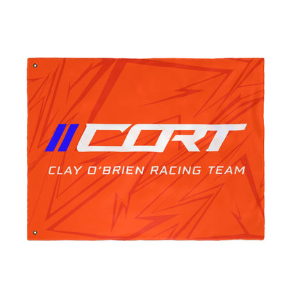 CORT Orange Gridwave Flag