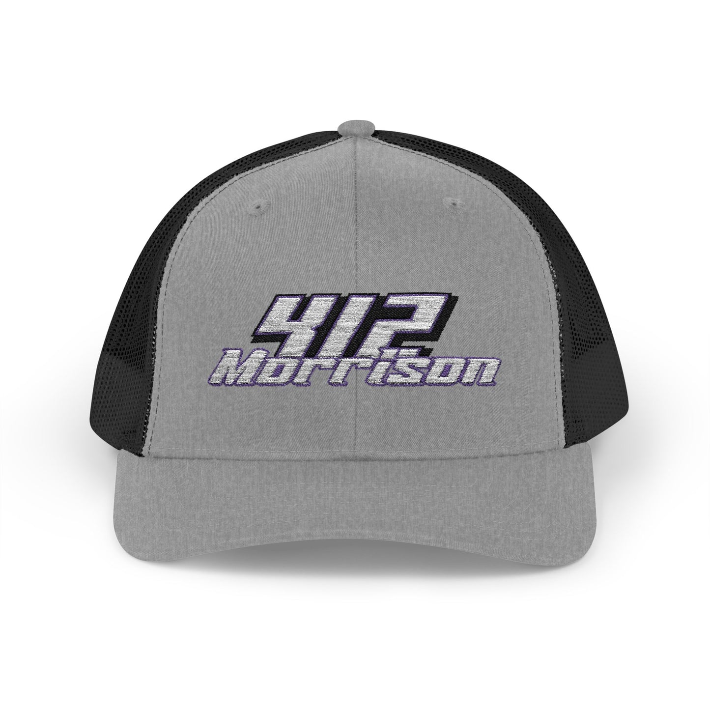Morrison #412 Night Grid Trucker Cap