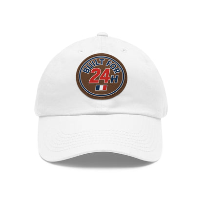 Built For 24H - Leather Patch Cap