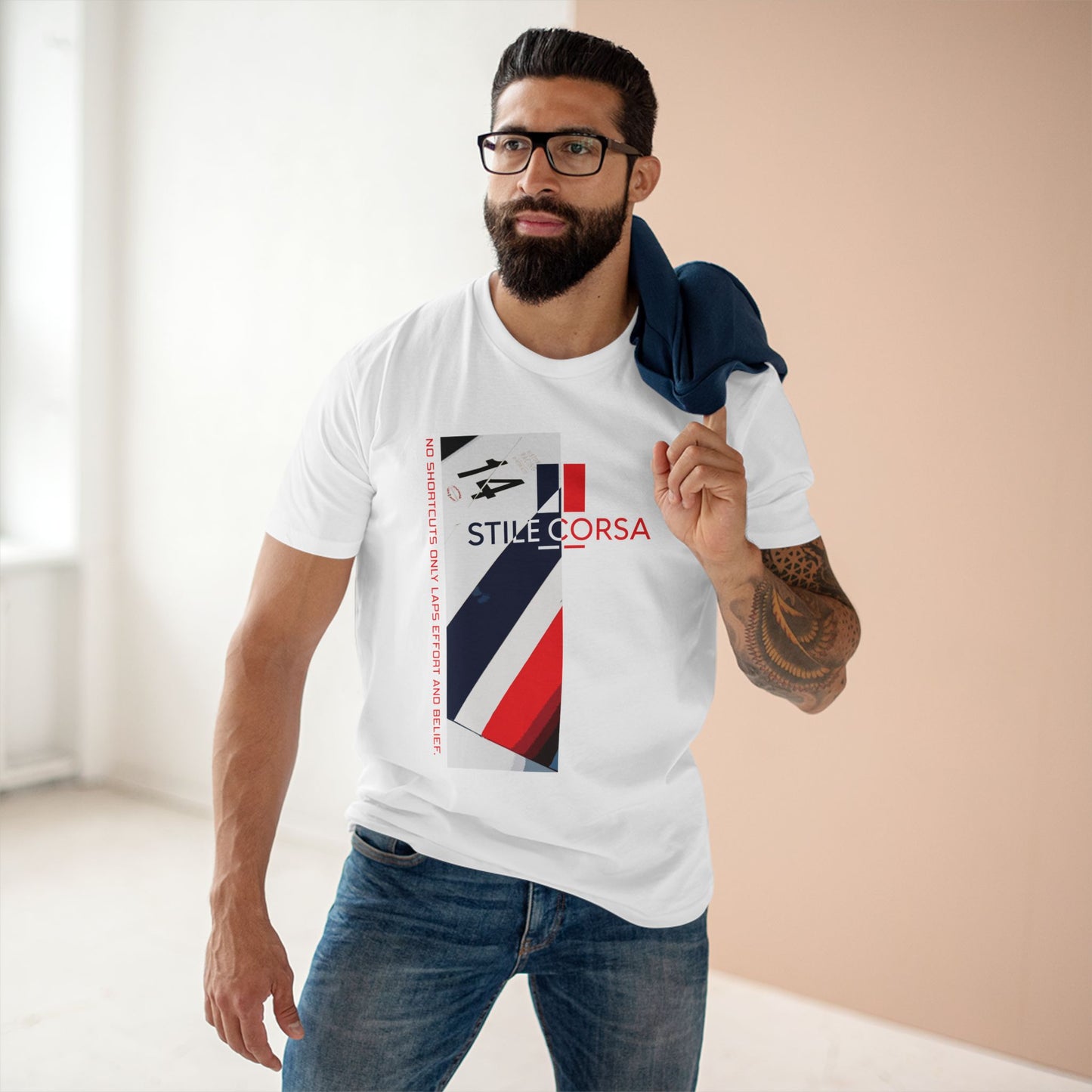 No Shortcuts #14 Stile Corsa Tee
