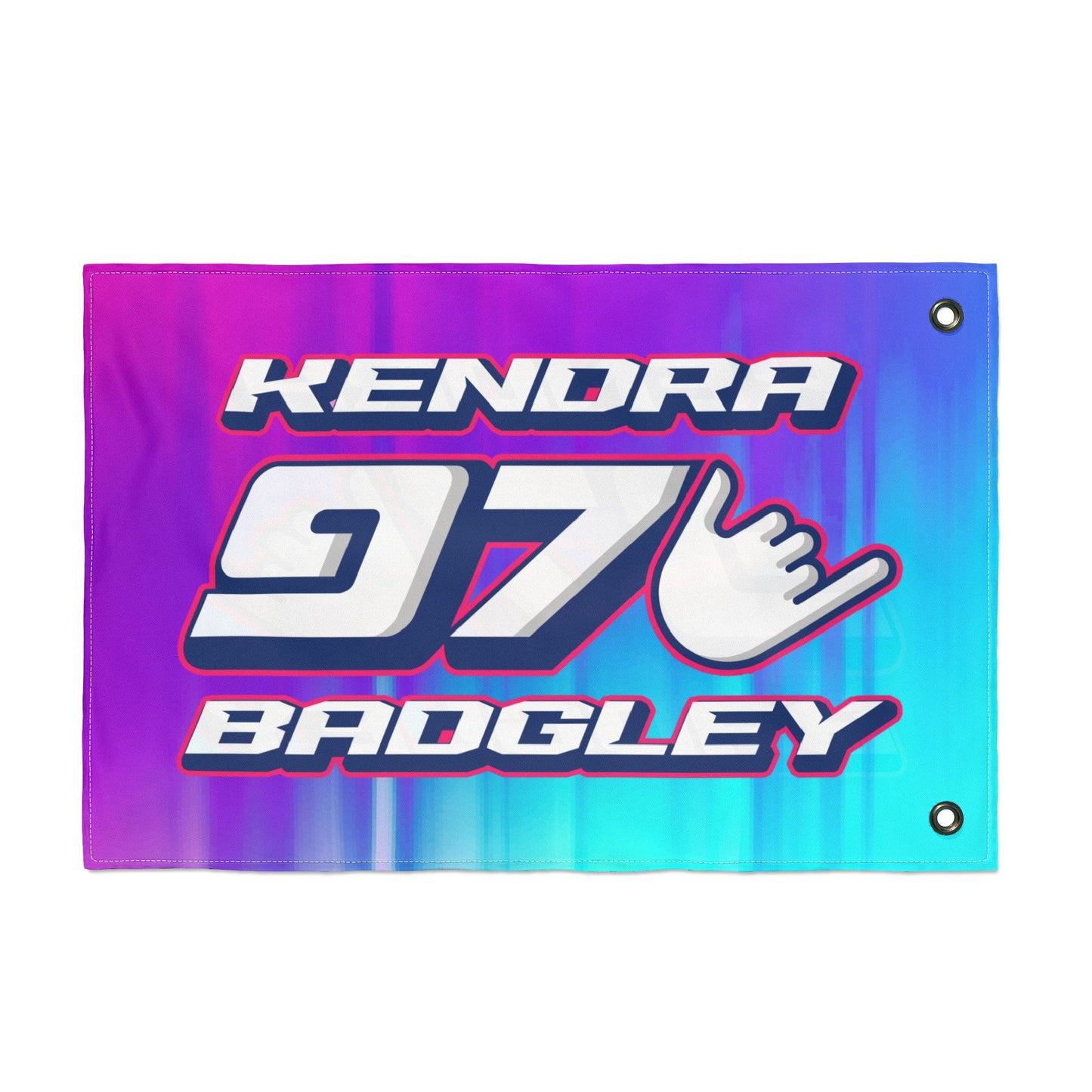 Badgley #97 Gridwave Flag