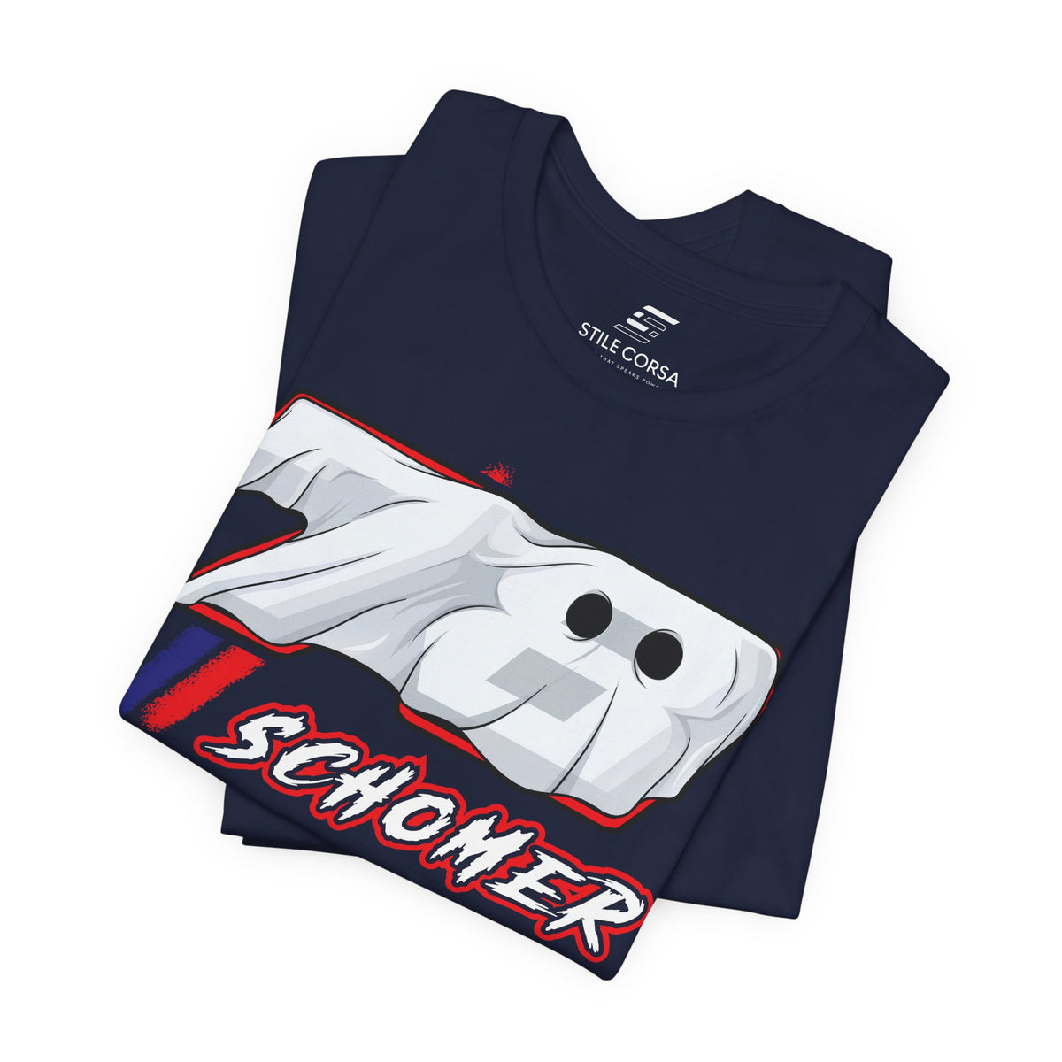 Schomer #78 — Haunted Grid Signature Tee