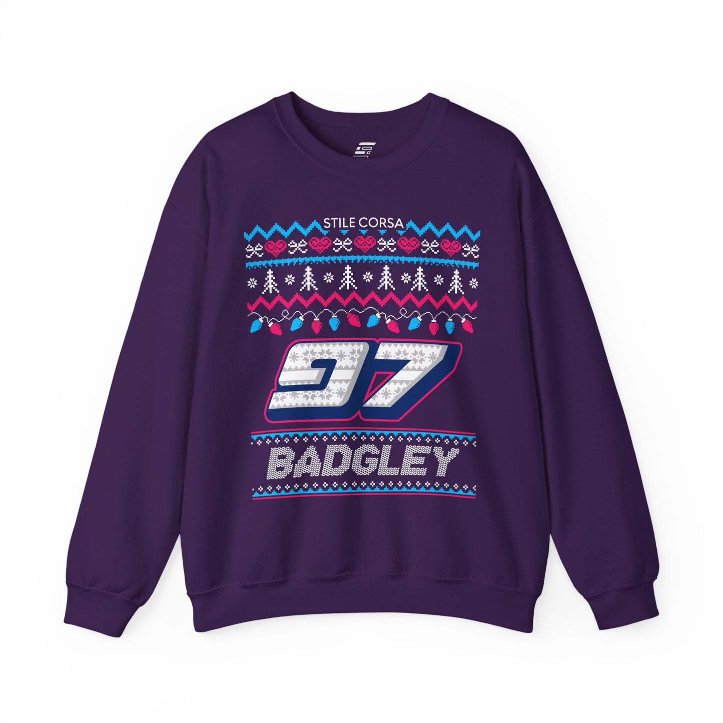 Badgley #97 Arctic Lights Crewneck