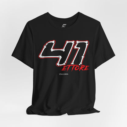Ettore #41 — Haunted Grid Signature Tee