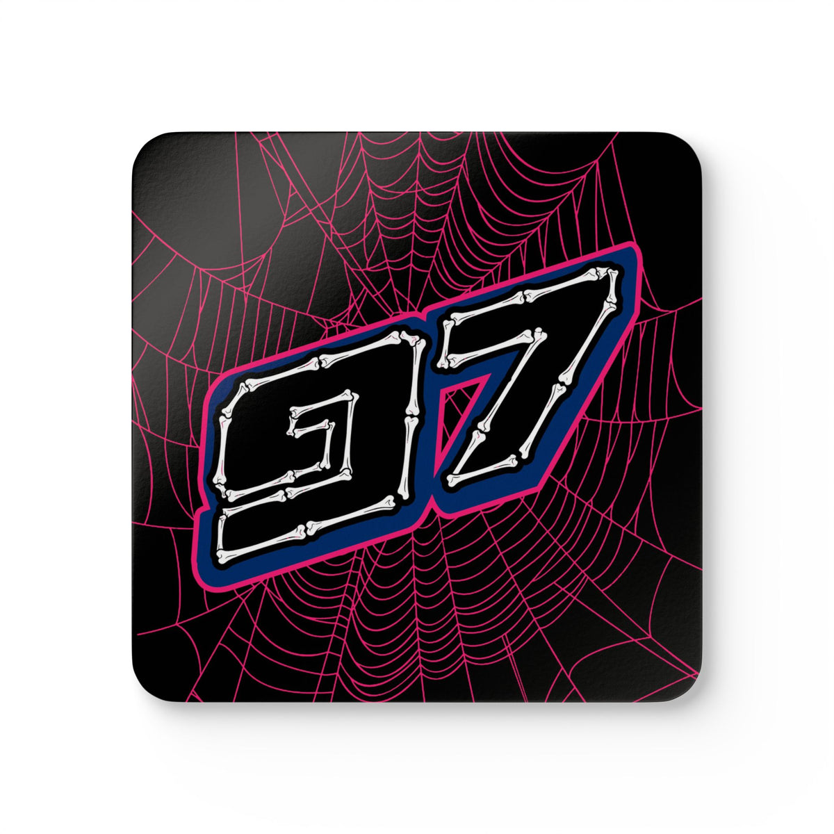 Badgley #97 - Haunted Grid Coaster Set