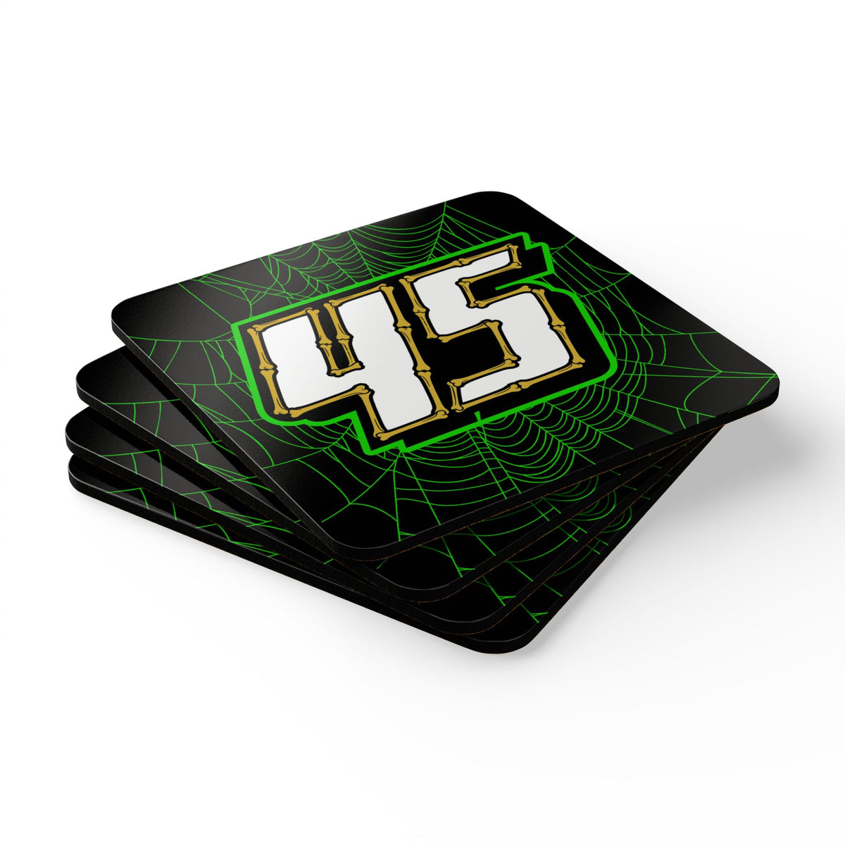 Payne #45 - Haunted Grid Coaster Set