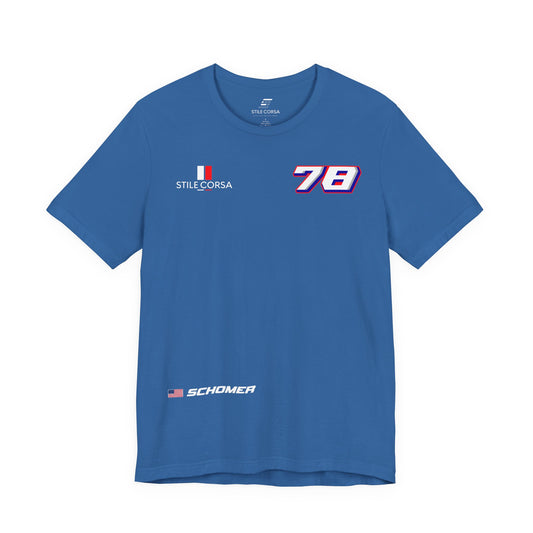 Schomer #78 Raceday Tee - Men's Fit
