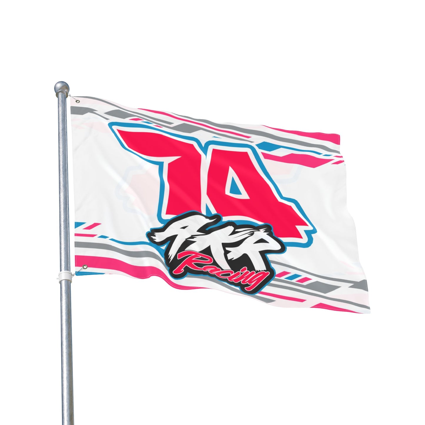 King #74 Gridwave Flag