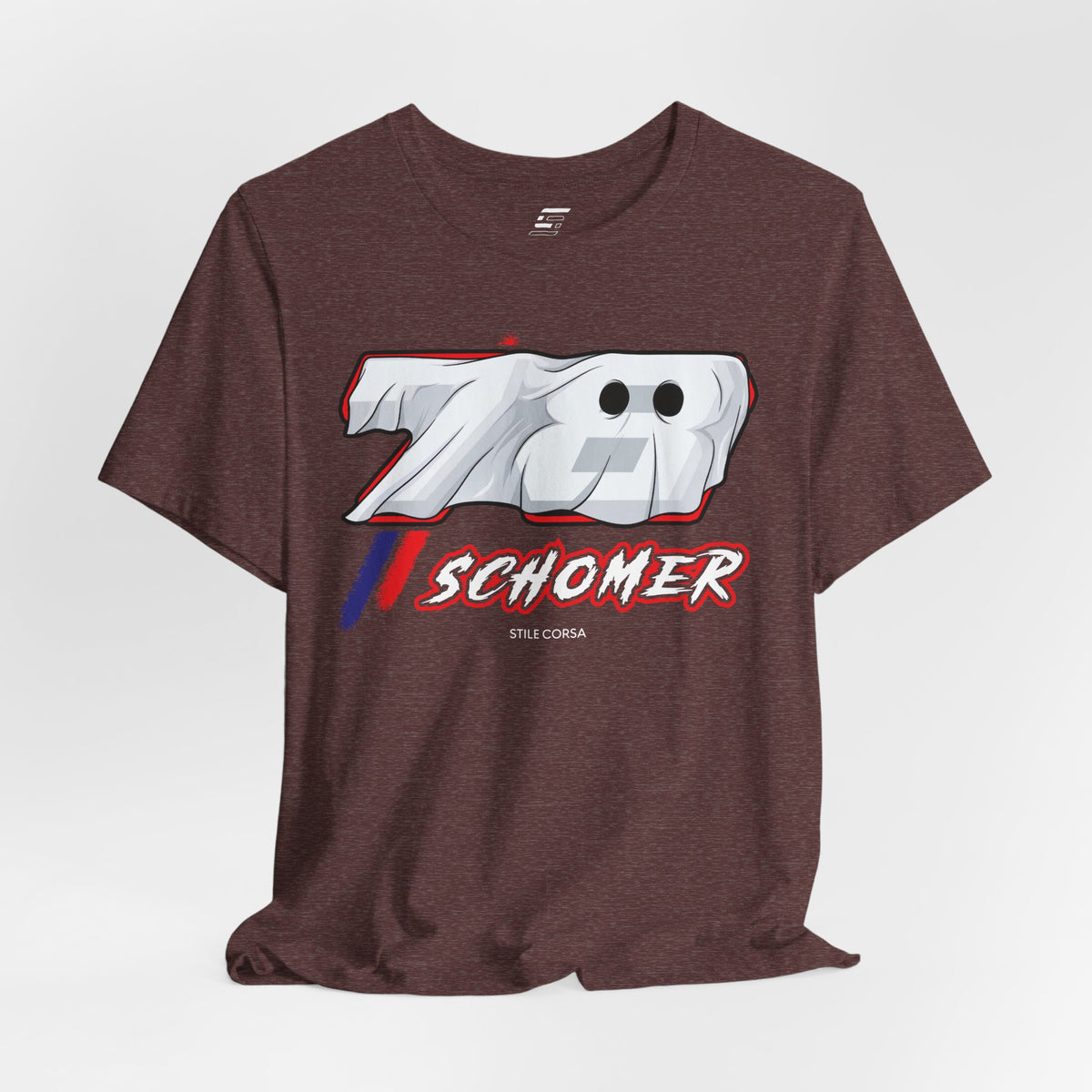 Schomer #78 — Haunted Grid Signature Tee