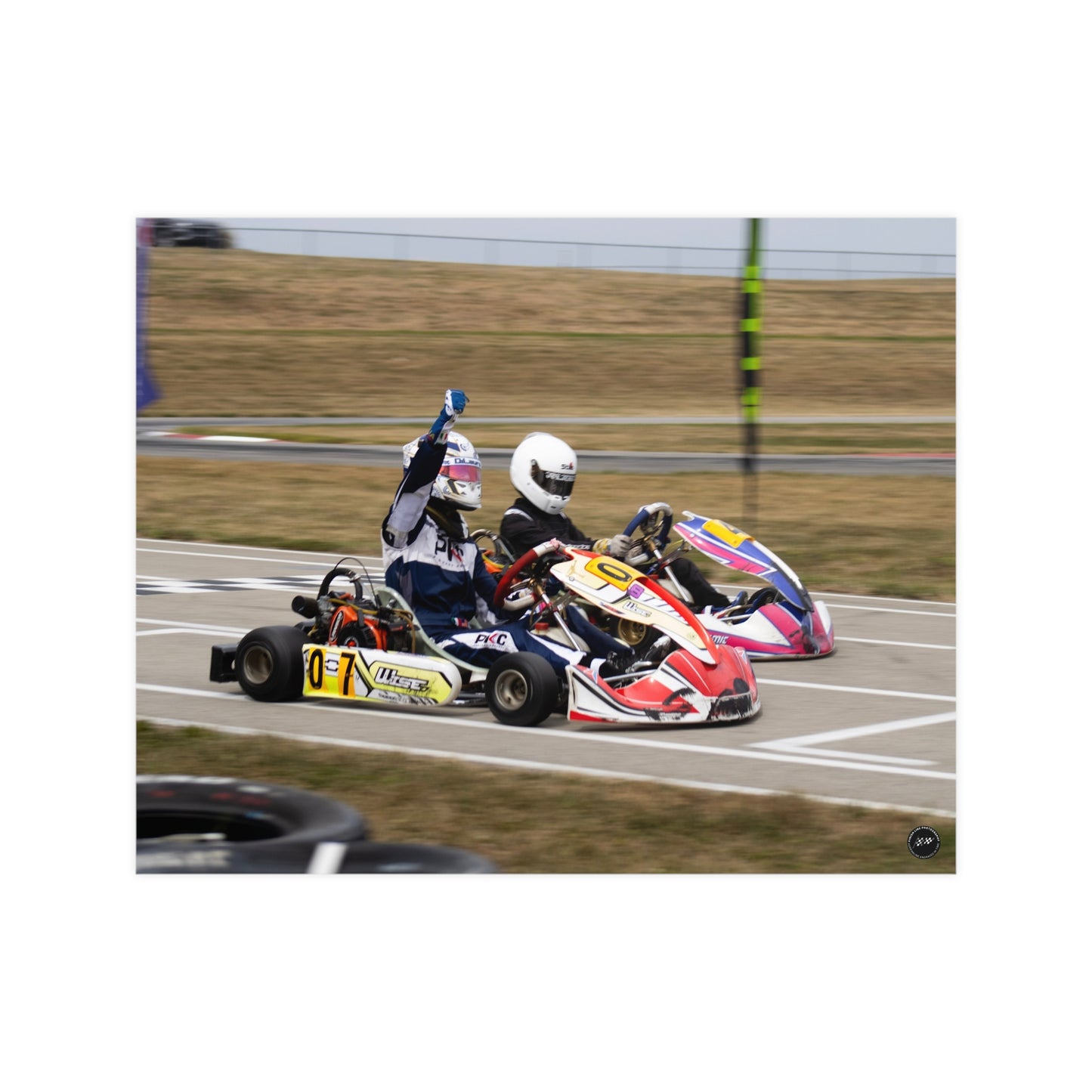 Victory Lap Vibrance – Matte Finish Poster