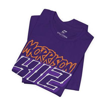 Morrison #412 — Haunted Grid Signature Tee