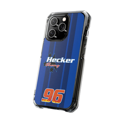 Hecker Racing #96 Striped Phone Case