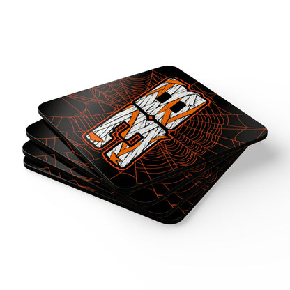Rocco #38 - Haunted Grid Coaster Set