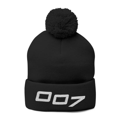 DiLauro #007 Rosso Pom Beanie
