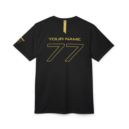 Race Instinct Performance Tee – Unisex, Custom Name & Number