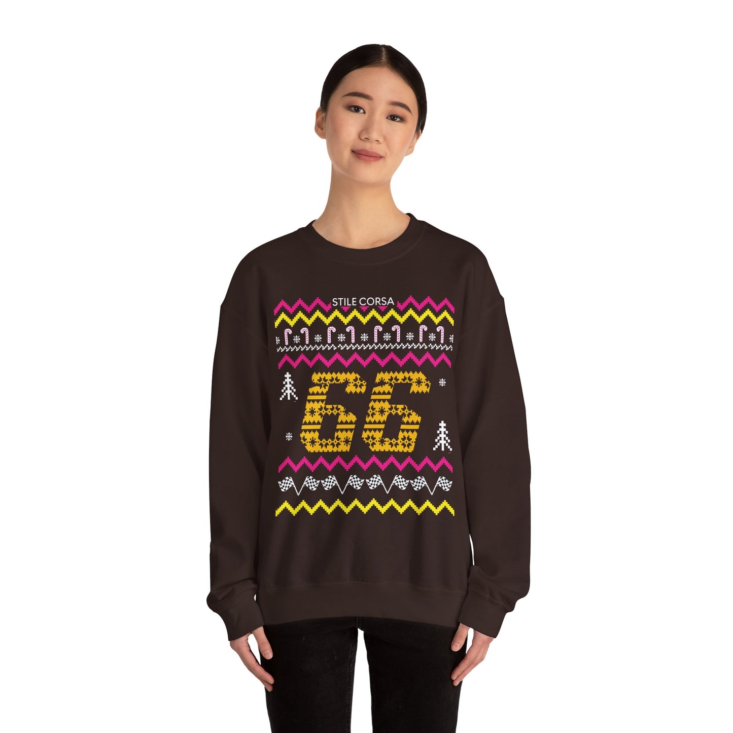 Zach Thomas #66 Neon Holiday Crewneck