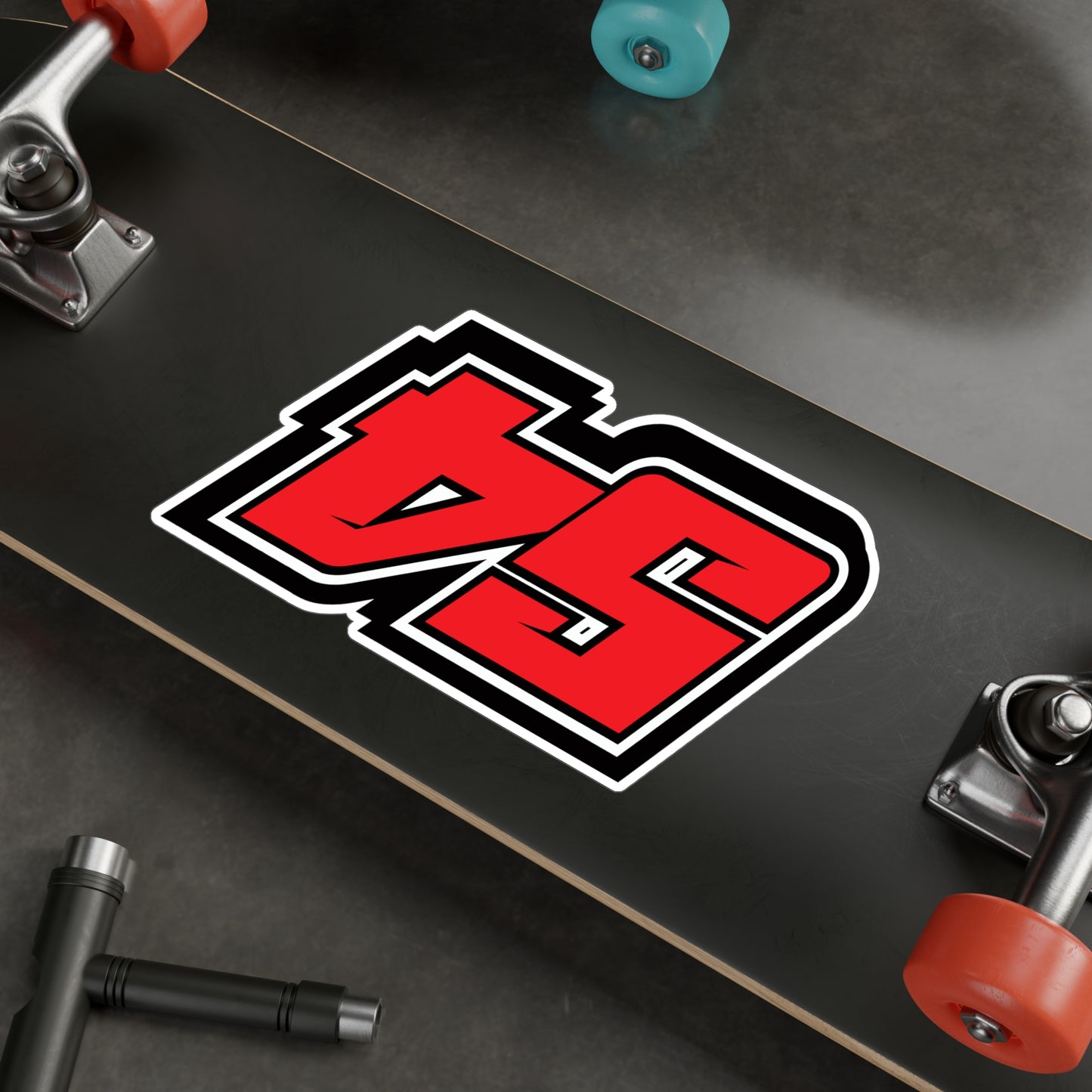 The #54 Crew Sticker