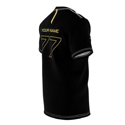 Race Instinct Performance Tee – Unisex, Custom Name & Number