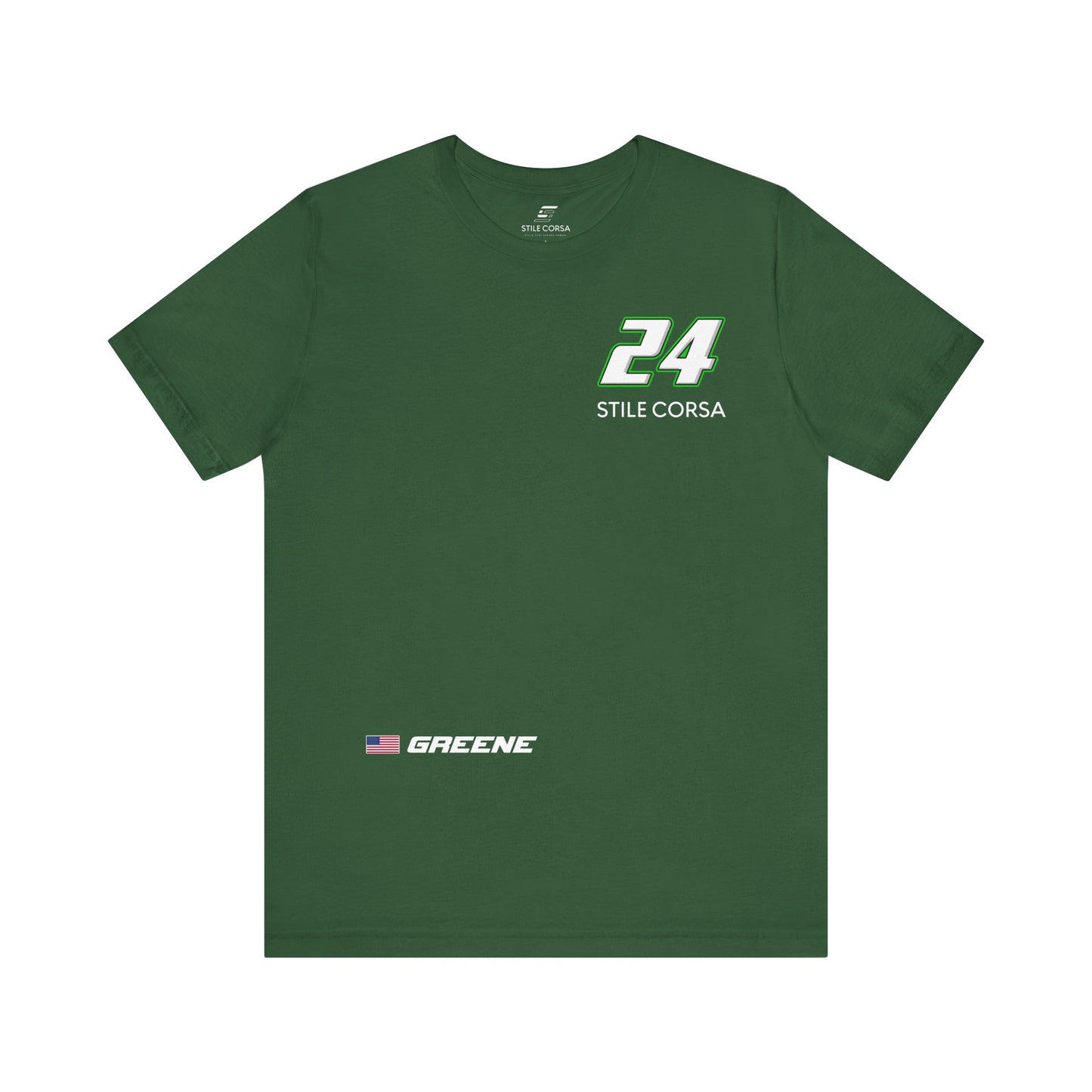Nate Greene #24 Raceday Tee - Men's Fit