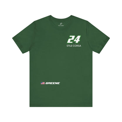 Nate Greene #24 Raceday Tee - Men's Fit
