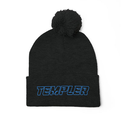 Templer Neon Pom Beanie