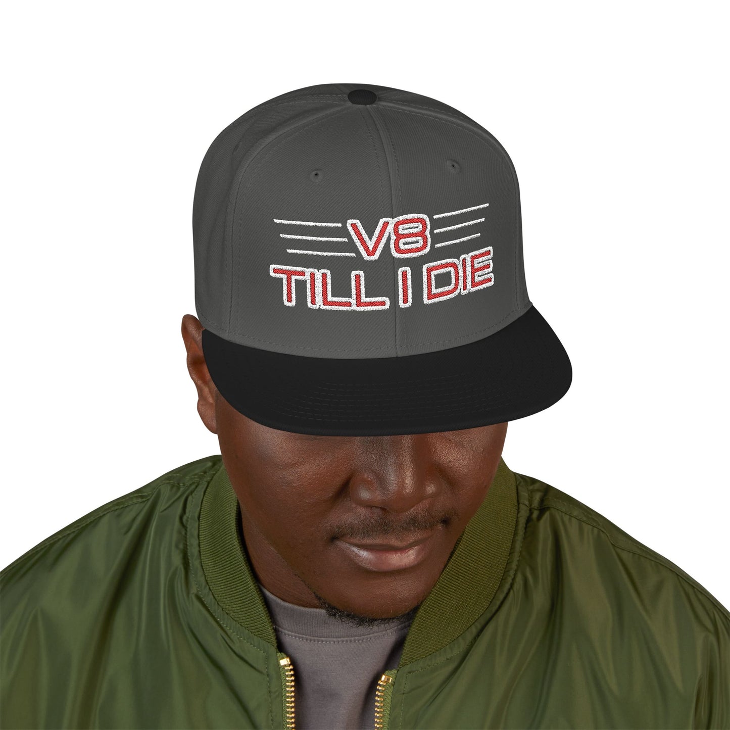 V8 Till I Die - Snapback Cap